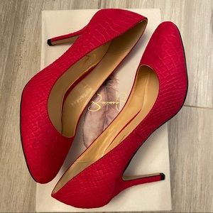 NIB Jessica Simpson Jesy Pumps Fushia